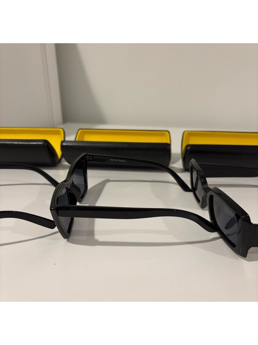 Fashion Sunglasses SET OF 3 in cases black - Picture 10 of 13